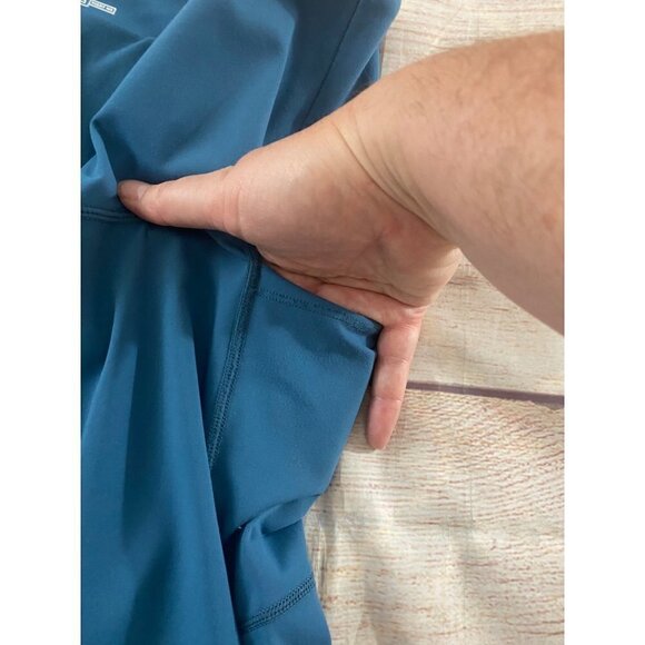 Feed Me Fight Me Women's Blue Athletic Crossfit Leggings - Large - Picture 12 of 12